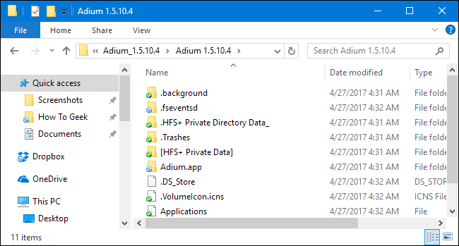 open a dmg file windows 7